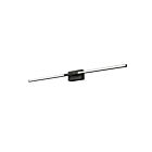 Kuzco Lighting WS25336-BK-UNV Pandora 26W Black LED Indoor Wall Sconces