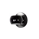 Kuzco Lighting WS46604-GBK Flux 10W Glossy Black LED Indoor Wall Sconces
