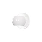 Kuzco Lighting WS46604-GWH Flux 10W Glossy White LED Indoor Wall Sconces