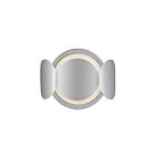 Kuzco Lighting WS59810-CH-OP Ciel 1-Light 40W Chrome and Opal Glass Indoor Wall Sconces