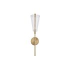 Kuzco Lighting WS62524-BG-LG Mulberry 17W Brushed Gold and Light Guide LED Indoor Wall Sconces