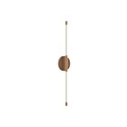 Kuzco Lighting WS74226-BG Motif 9W Brushed Gold LED Indoor Wall Sconces