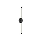 Kuzco Lighting WS74226-BK Motif 9W Black LED Indoor Wall Sconces