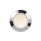 Kuzco Lighting WS77909-CH-OP Cleo 11W Chrome and Matte Opal Glass LED Indoor Wall Sconces