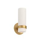 Kuzco Lighting WS9809-BG Milano 9W Brushed Gold LED Indoor Wall Sconces