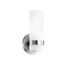 Kuzco Lighting WS9809-BN Milano 9W Brushed Nickel LED Indoor Wall Sconces