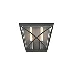 Kuzco Lighting WV309602UB Lattice 2-Lights 120W Urban Bronze Bathroom Vanity Light