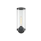 Kuzco Lighting WV311601UBCG Revolve II 1-Light 60W Clear Glass and Urban Bronze Bathroom Vanity Light