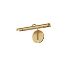 Kuzco Lighting WV316501VBMS Astrid 5W Metal Shade and Vintage Brass LED Bathroom Vanity Light