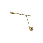 Kuzco Lighting WV316601VBMS Astrid 5W Metal Shade and Vintage Brass LED Bathroom Vanity Light