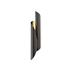 Kuzco Lighting WV319405UBLB Parducci 2-Lights 80W Light Brass and Urban Bronze Bathroom Vanity Light
