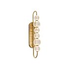 Kuzco Lighting WV321628NB Marni 24W Natural Brass LED Bathroom Vanity Light