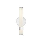 Kuzco Lighting WV324114PNGO-UNV Madison 14W Polished Nickel and Glossy Opal LED Bathroom Vanity Light