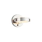 Kuzco Lighting WV325106PNAR Blanco 14W Polished Nickel and Alabaster LED Bathroom Vanity Light