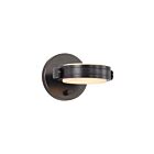 Kuzco Lighting WV325106UBAR Blanco 14W Urban Bronze and Alabaster LED Bathroom Vanity Light