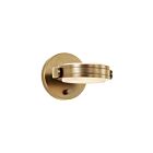 Kuzco Lighting WV325106VBAR Blanco 14W Vintage Brass and Alabaster LED Bathroom Vanity Light
