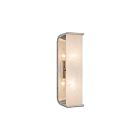 Kuzco Lighting WV327015PNAR Abbott 2-Lights 120W Polished Nickel and Alabaster Bathroom Vanity Light