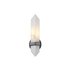 Kuzco Lighting WV334105UBAR Valencia 1-Light 60W Urban Bronze and Alabaster Bathroom Vanity Light