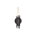 Kuzco Lighting WV335409MB Torres 1-Light 60W Matte Black Bathroom Vanity Light