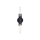 Kuzco Lighting WV335811MB Torres 2-Lights 120W Matte Black Bathroom Vanity Light