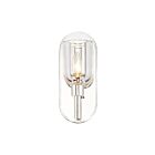 Kuzco Lighting WV338101PNCC Lucian 1-Light 60W Clear Crystal and Polished Nickel Bathroom Vanity Light
