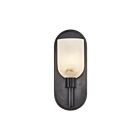 Kuzco Lighting WV338101UBAR Lucian 1-Light 60W Urban Bronze and Alabaster Bathroom Vanity Light