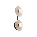 Kuzco Lighting WV346214UBAR Dahlia 7W Urban Bronze and Alabaster LED Bathroom Vanity Light