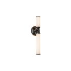 Kuzco Lighting WV348118UBFR Edwin 13W Urban Bronze and Frosted Ribbed Glass LED Bathroom Vanity Light