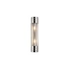 Kuzco Lighting WV348218PNPG Willard 2-Lights 120W Polished Nickel and Prismatic Glass Bathroom Vanity Light