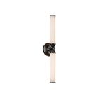 Kuzco Lighting WV348222UBFR Edwin 15W Urban Bronze and Frosted Ribbed Glass LED Bathroom Vanity Light