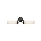 Kuzco Lighting WV355223UBGO Wynwood 2-Lights 120W Urban Bronze and Glossy Opal Bathroom Vanity Light