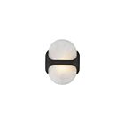 Kuzco Lighting WV357109UBAR Odin 1-Light 60W Urban Bronze and Alabaster Bathroom Vanity Light