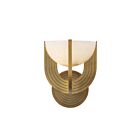 Kuzco Lighting WV362106VBAR-UNV Colette 7W Vintage Brass and Alabaster LED Bathroom Vanity Light
