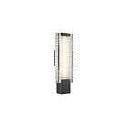 Kuzco Lighting WV374118UBCR Alai 15W Urban Bronze and Clear Ribbed Glas LED Bathroom Vanity Light