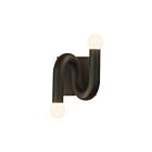 Kuzco Lighting WV420206MB Sadie 2-Lights 80W Matte Black Bathroom Vanity Light