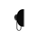 Kuzco Lighting WV450706MB Seno 1-Light 60W Matte Black and Candlewick Bathroom Vanity Light