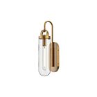 Kuzco Lighting WV461101AG Lancaster 1-Light 60W Aged Gold Bathroom Vanity Light