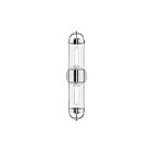 Kuzco Lighting WV461102CH Lancaster 2-Lights 120W Chrome Bathroom Vanity Light