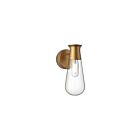 Kuzco Lighting WV464001AG Marcel 1-Light 60W Aged Gold Bathroom Vanity Light