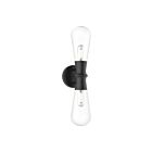 Kuzco Lighting WV464002MB Marcel 2-Lights 120W Matte Black Bathroom Vanity Light