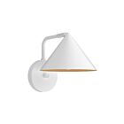Kuzco Lighting WV485007WH Remy 1-Light 60W White Bathroom Vanity Light