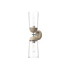 Kuzco Lighting WV542226WHWK Emil 2-Lights 120W White and White Oak Bathroom Vanity Light