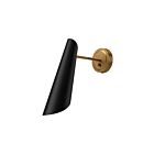 Kuzco Lighting WV572205MBAG Gabriel 1-Light 60W Aged Gold and Matte Black Bathroom Vanity Light