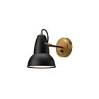 Kuzco Lighting WV576607MBAG Felix 1-Light 60W Aged Gold and Matte Black Bathroom Vanity Light