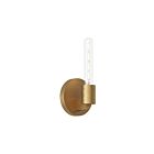 Kuzco Lighting WV607201AG Claire 1-Light 60W Aged Gold Bathroom Vanity Light