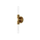 Kuzco Lighting WV607202AG Claire 2-Lights 120W Aged Gold Bathroom Vanity Light