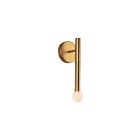 Kuzco Lighting WV612114BGOP-UNV Arden 6W Brushed Gold and Opal Glass LED Bathroom Vanity Light