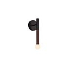 Kuzco Lighting WV612114MBOP-UNV Arden 6W Matte Black and Opal Glass LED Bathroom Vanity Light