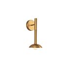 Kuzco Lighting WV616114BGOP-UNV Arden 6W Brushed Gold and Opal Glass LED Bathroom Vanity Light