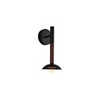 Kuzco Lighting WV616114MBOP-UNV Arden 6W Matte Black and Opal Glass LED Bathroom Vanity Light